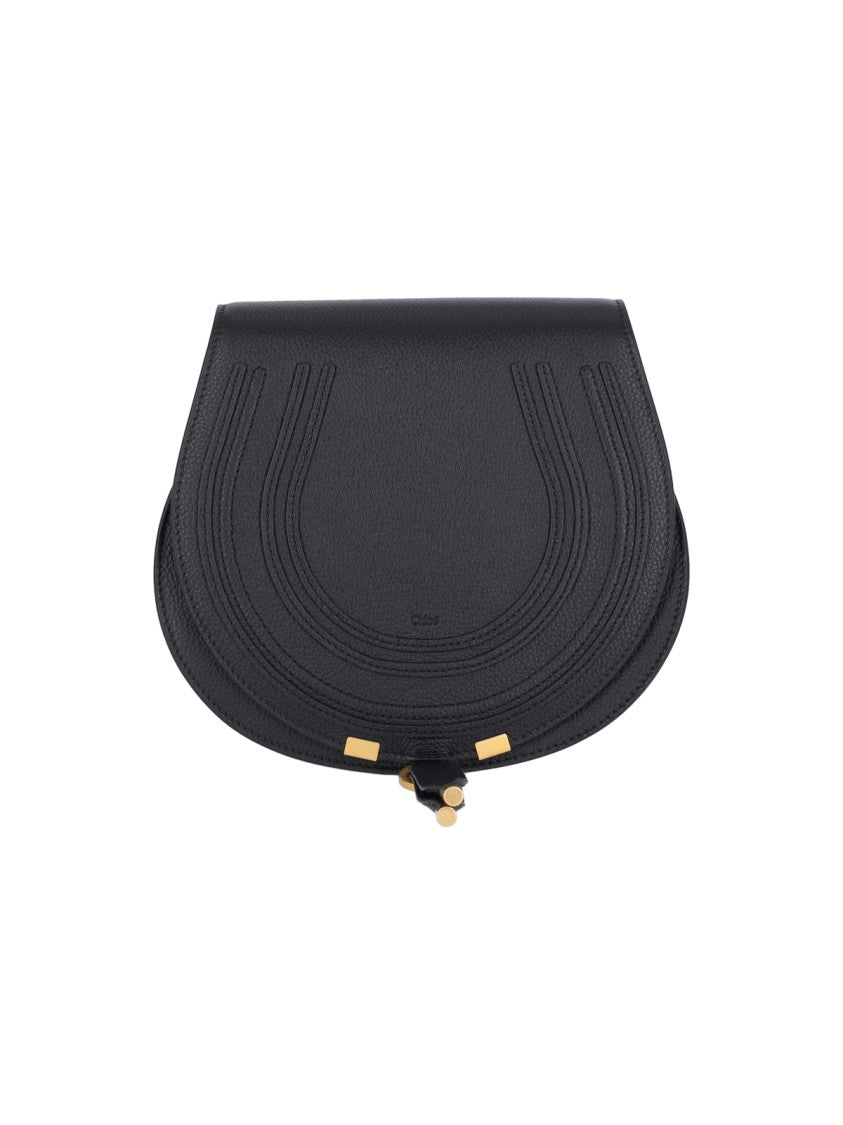 Chloé "Marcie" Small Shoulder Bag Black