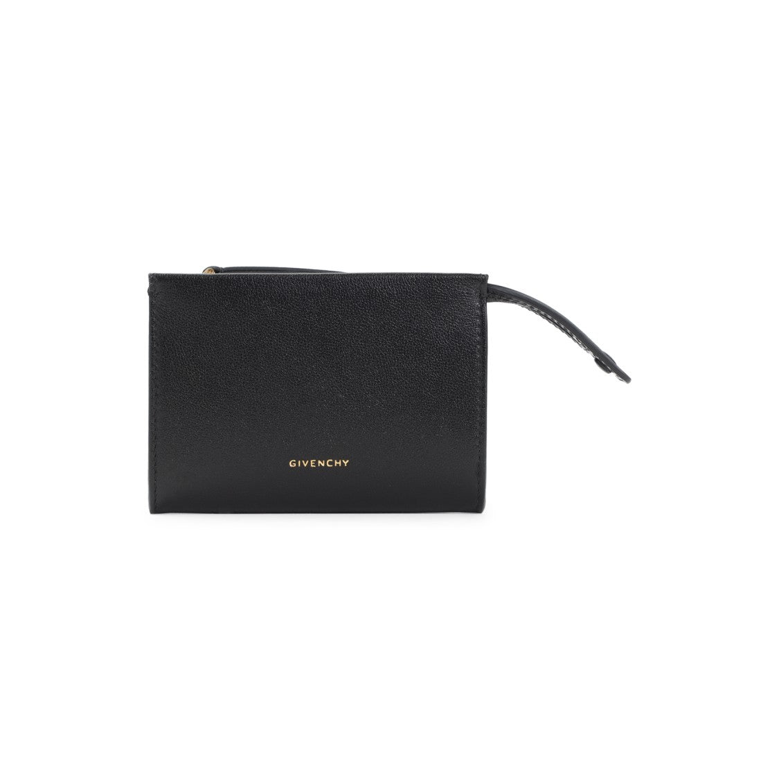 Givenchy Compact Black Calf Leather Wallet