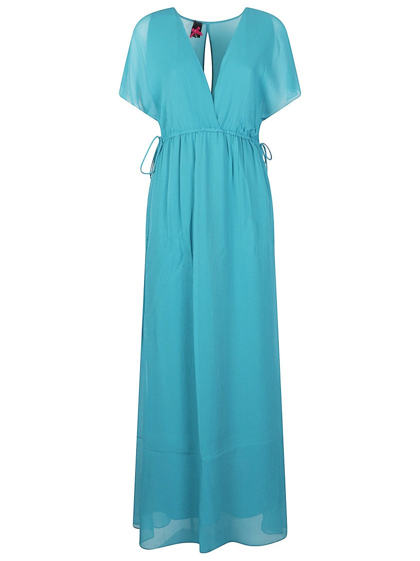 Pinko Garcina Flowing Viscose Maxi Dress