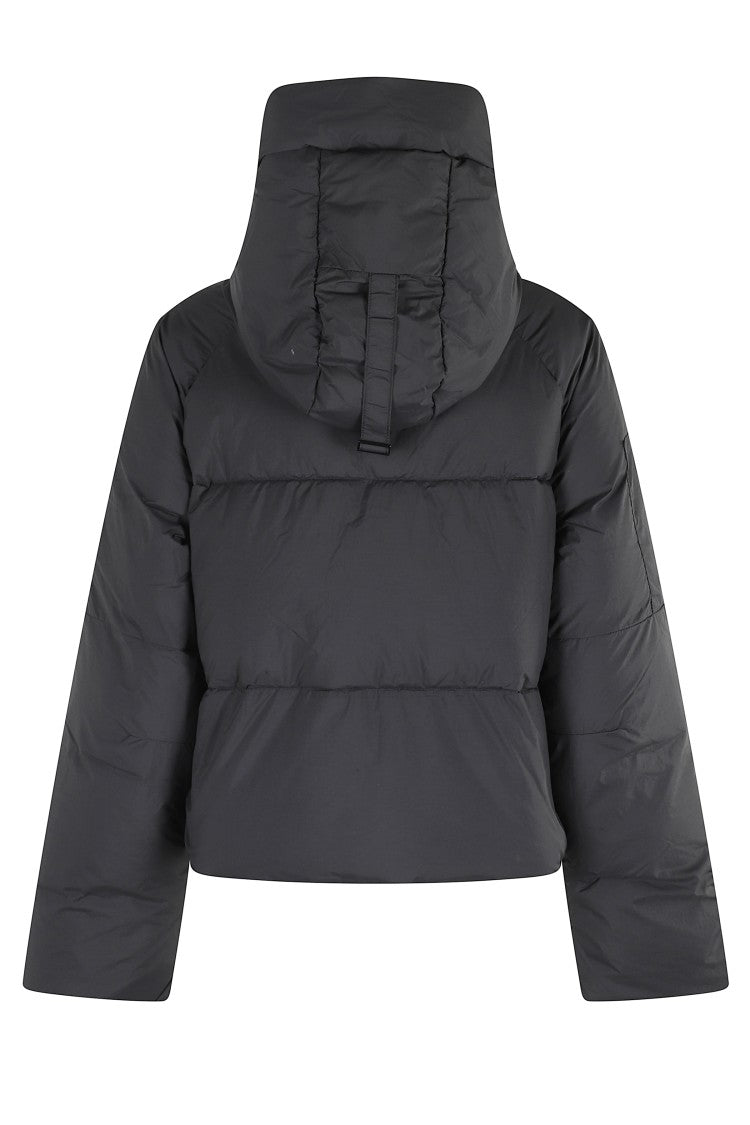 Canada Goose Cropped Down Jacket With High Padded Collar