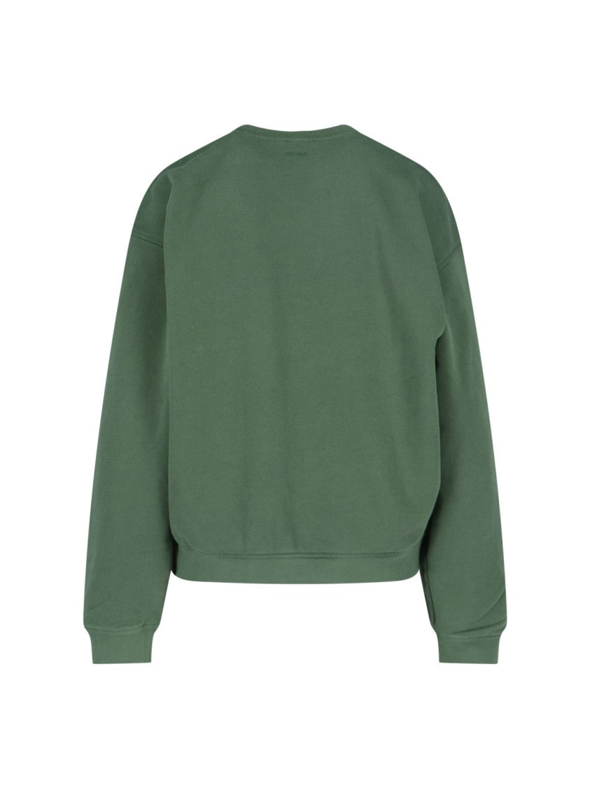 Frame "Ritz" Crewneck Sweatshirt – Green