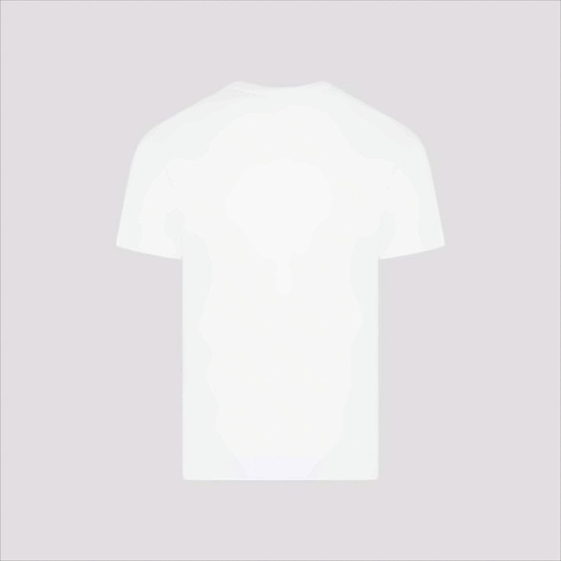 Stone Island Minimalist Short-Sleeve Cotton T-Shirt With Iconic Logo Patch