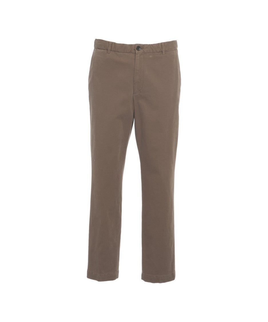 Briglia Classic Brown Chinos With Timeless Design And Practical Pockets