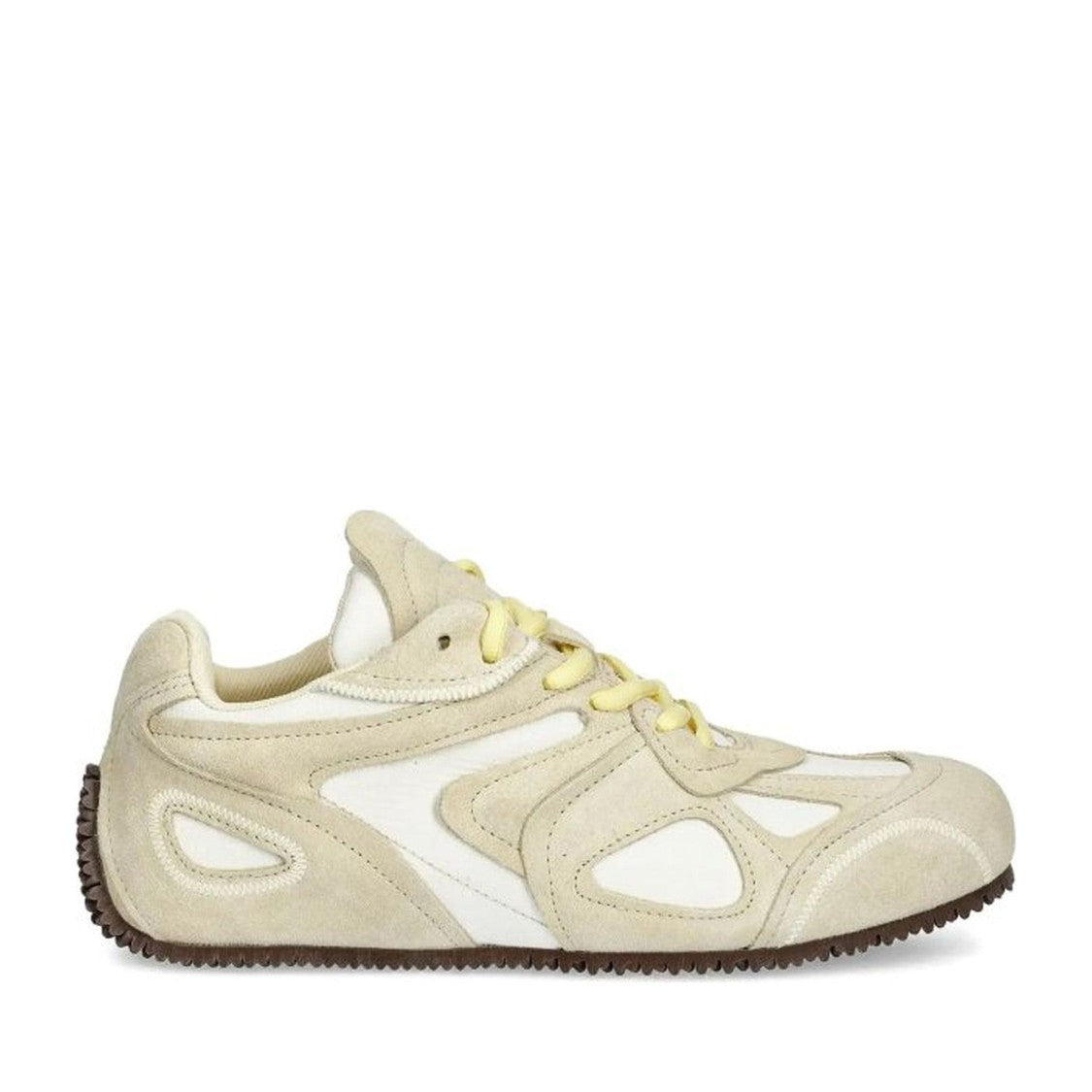 Axel Arigato Yellow Slow Runner Sporty Suede Sneakers