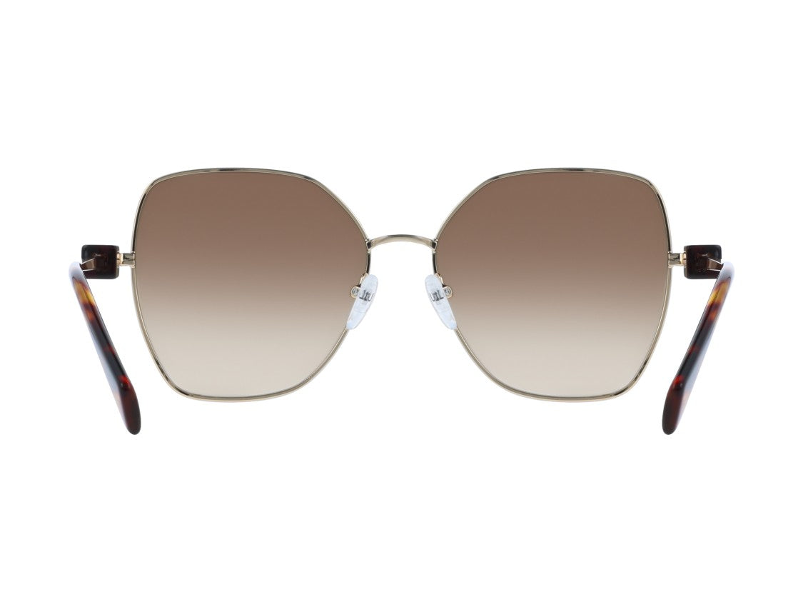 Liu Jo Lj160s Gold Oversized Geometric Sunglasses