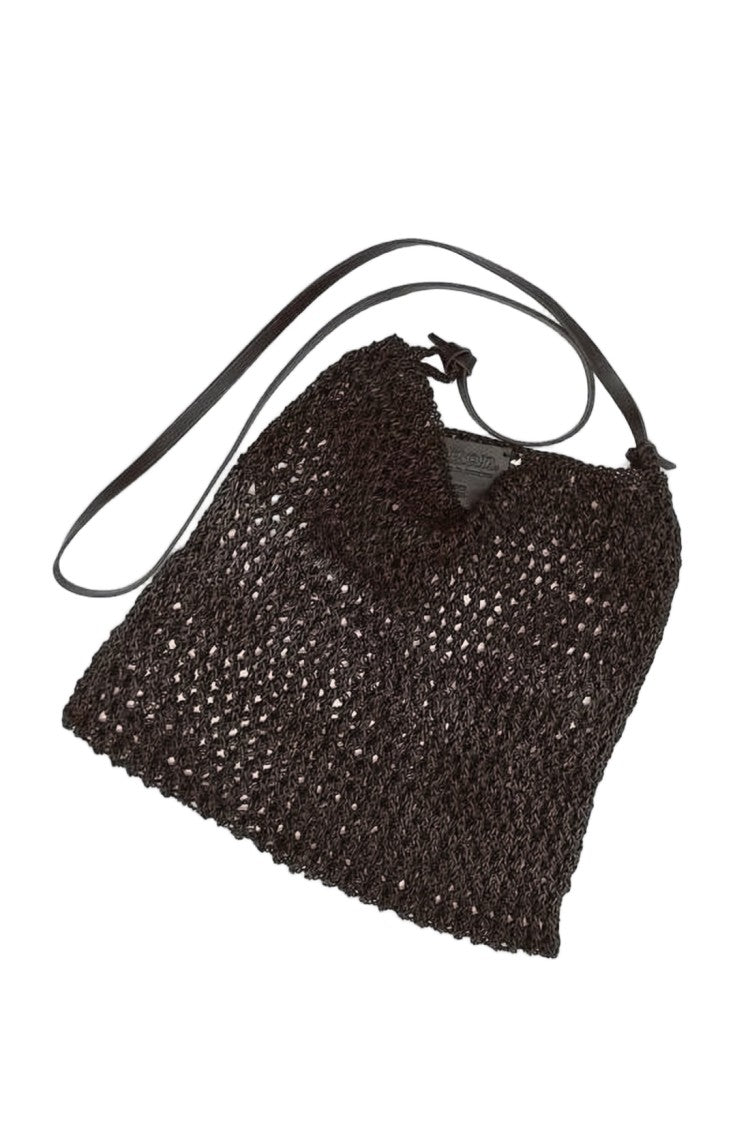 Dragon Diffusion Woven Goat Leather Shoulder Bag