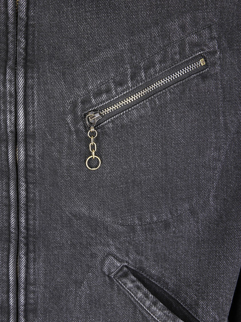 Maison Margiela Giacca Washed Black Cropped