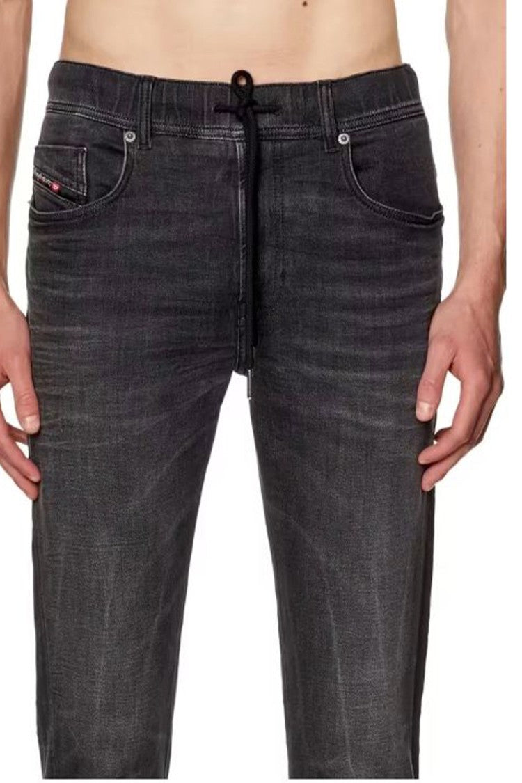 Diesel Black Cotton Jeans