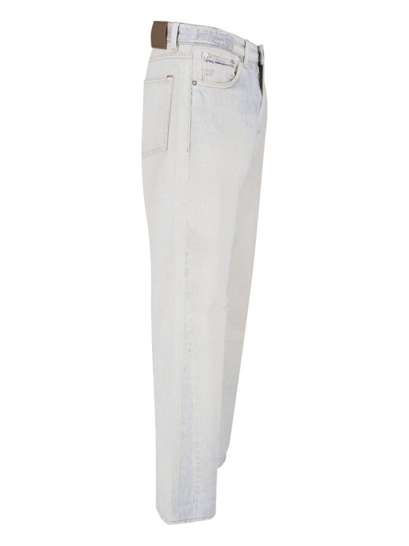 Our Legacy Light Blue Third Cut Distressed Jeans