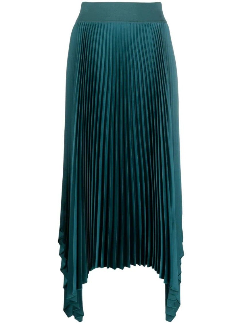 Joseph Ade Knit Weave Plisse Skirt