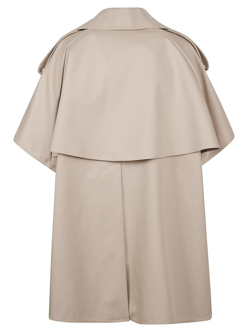 Max Mara Beige Short Trench Coat