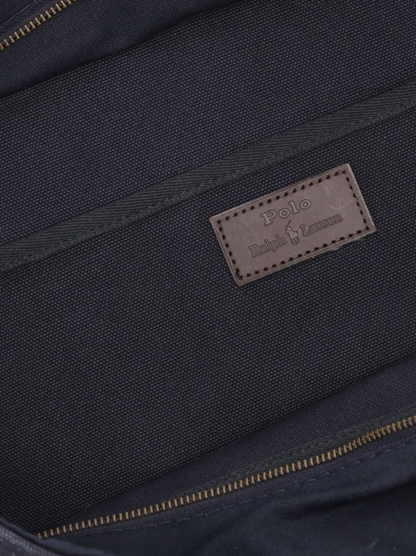 Polo Ralph Lauren Blue Canvas Big Pony Tote Bag