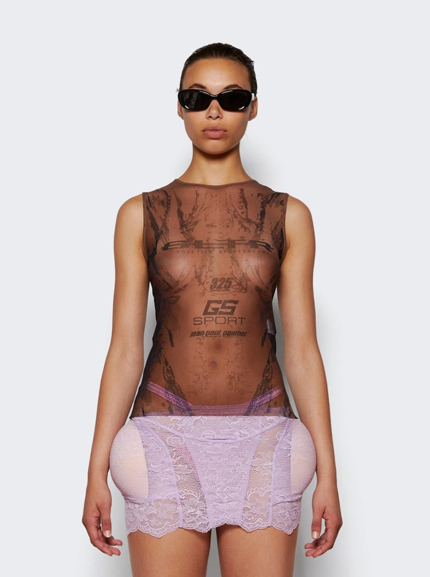 Jean Paul Gaultier Mesh Tank Top