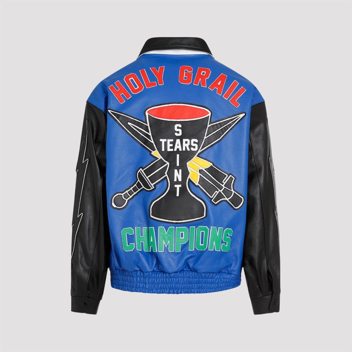 Saint Mxxxxxx Varsity Multi Cowhide Jacket