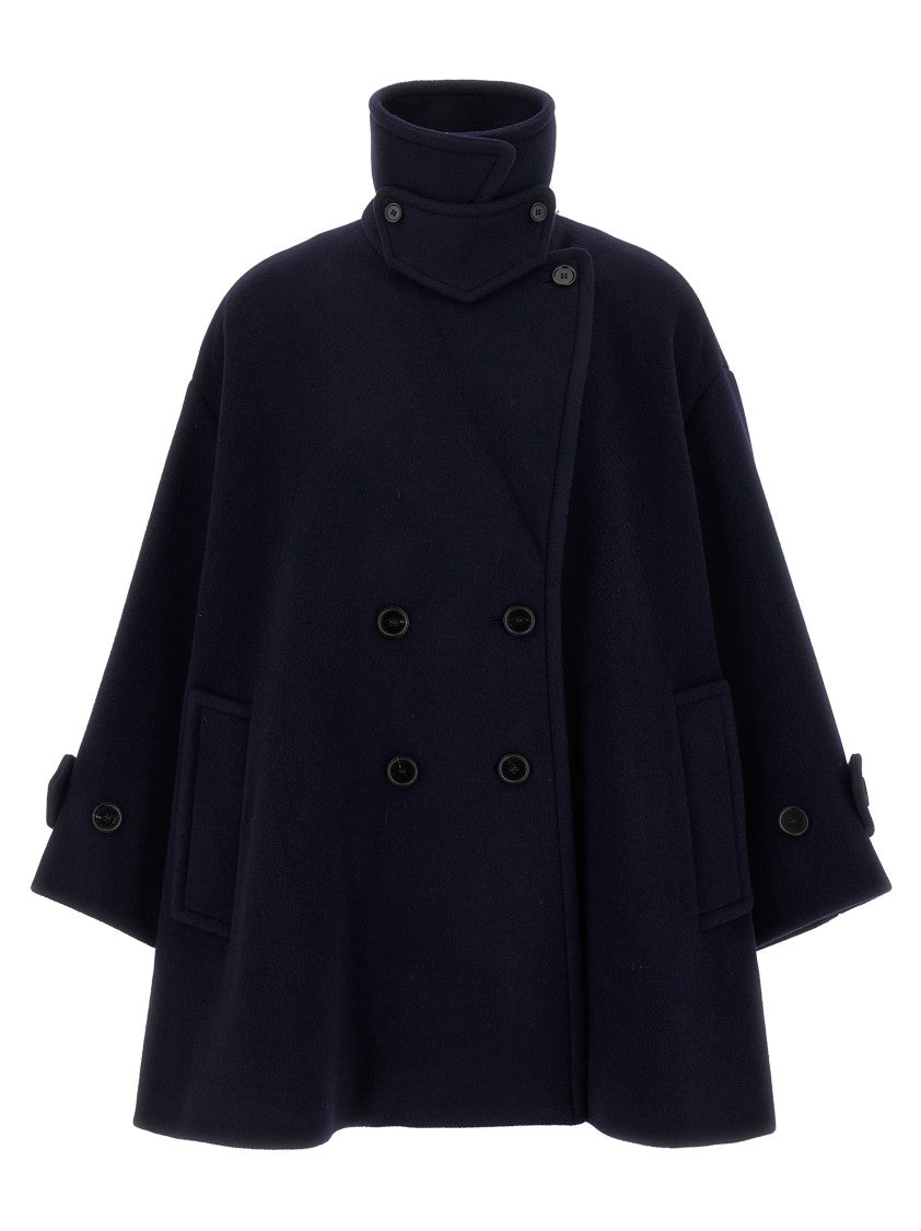 Chloé Double Breasted Wool Coat