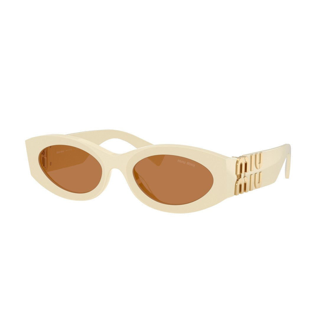 Miu Miu 0Mu 11Ws Elongated Oval Sunglasses