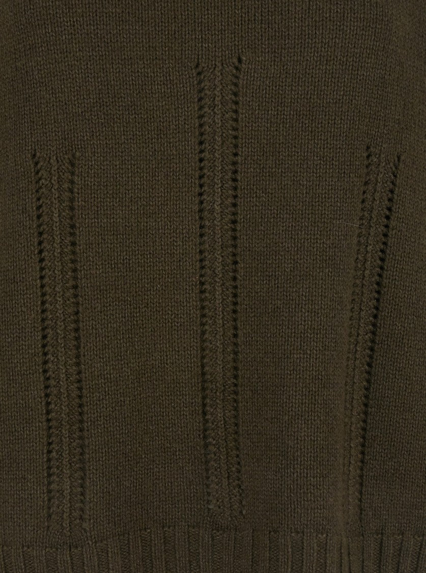 Tom Ford Brown Sweater With Mock Neck