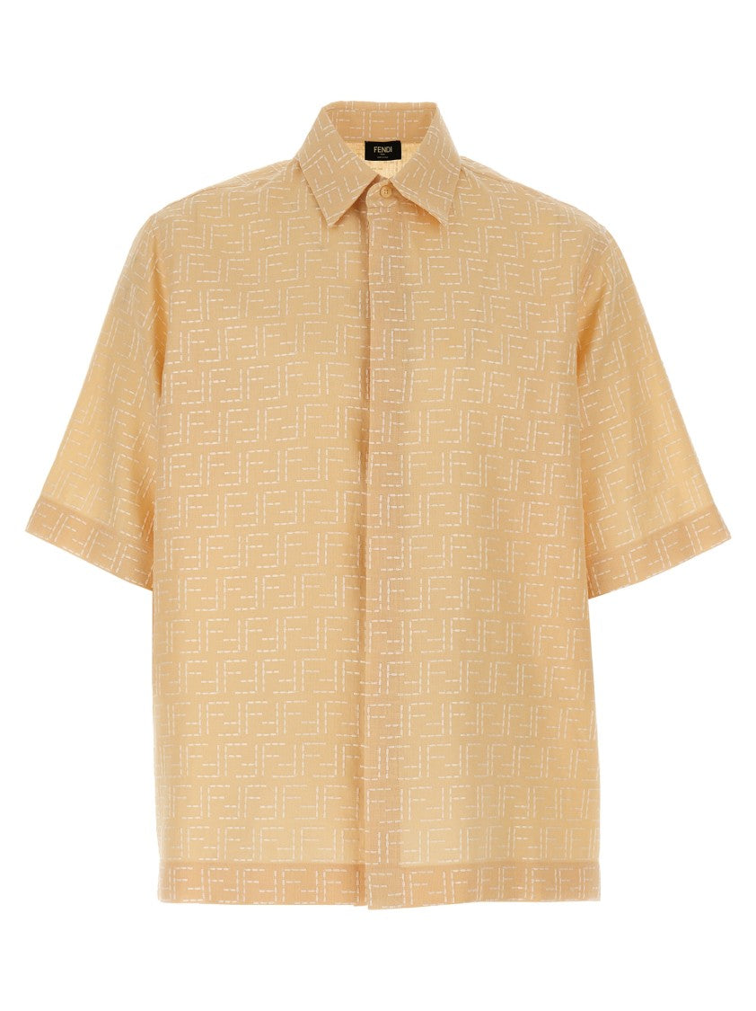 Fendi Ff Jacquard Shirt