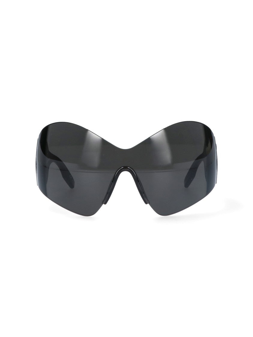 Balenciaga Black Mask Butterfly Sunglasses