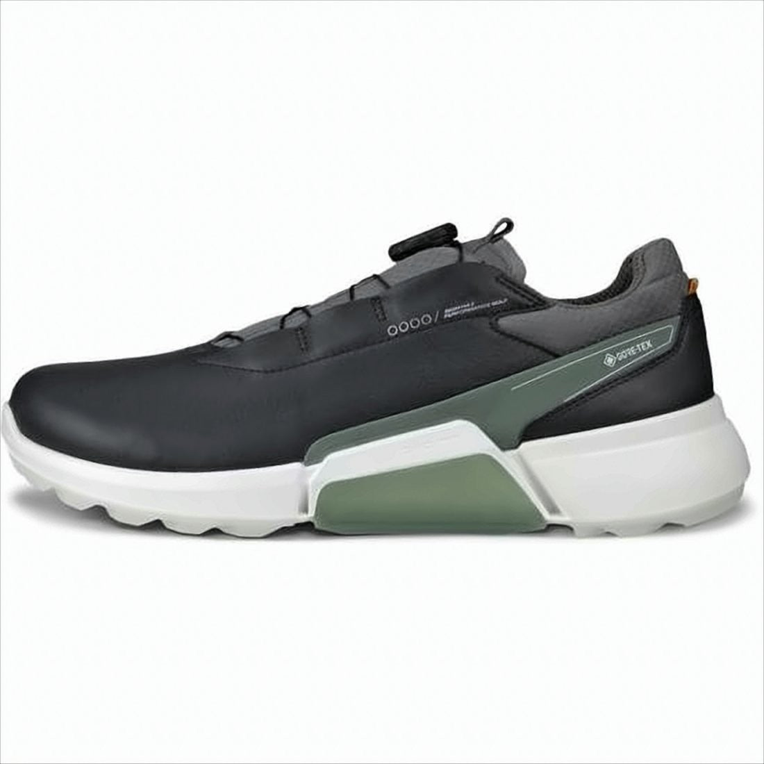 Ecco Dial-Lacing Sneakers With Leather Upper