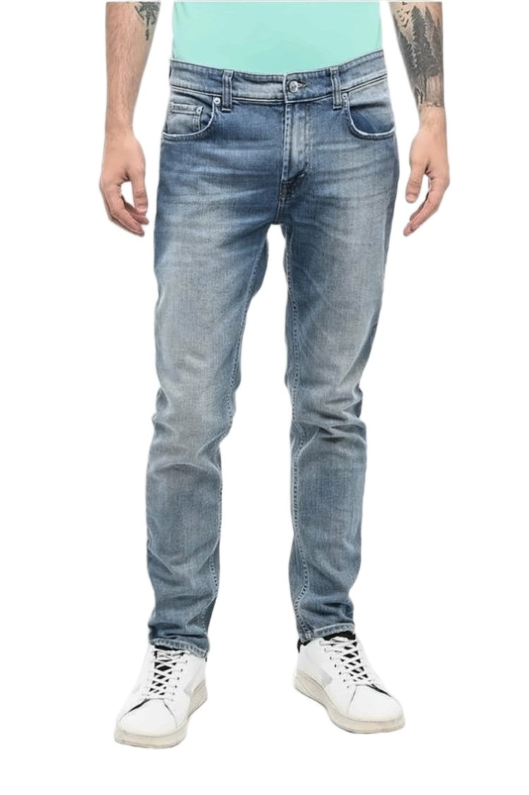 Department Five Five-Pocket Slim-Fit Denim Pants With Light Wash