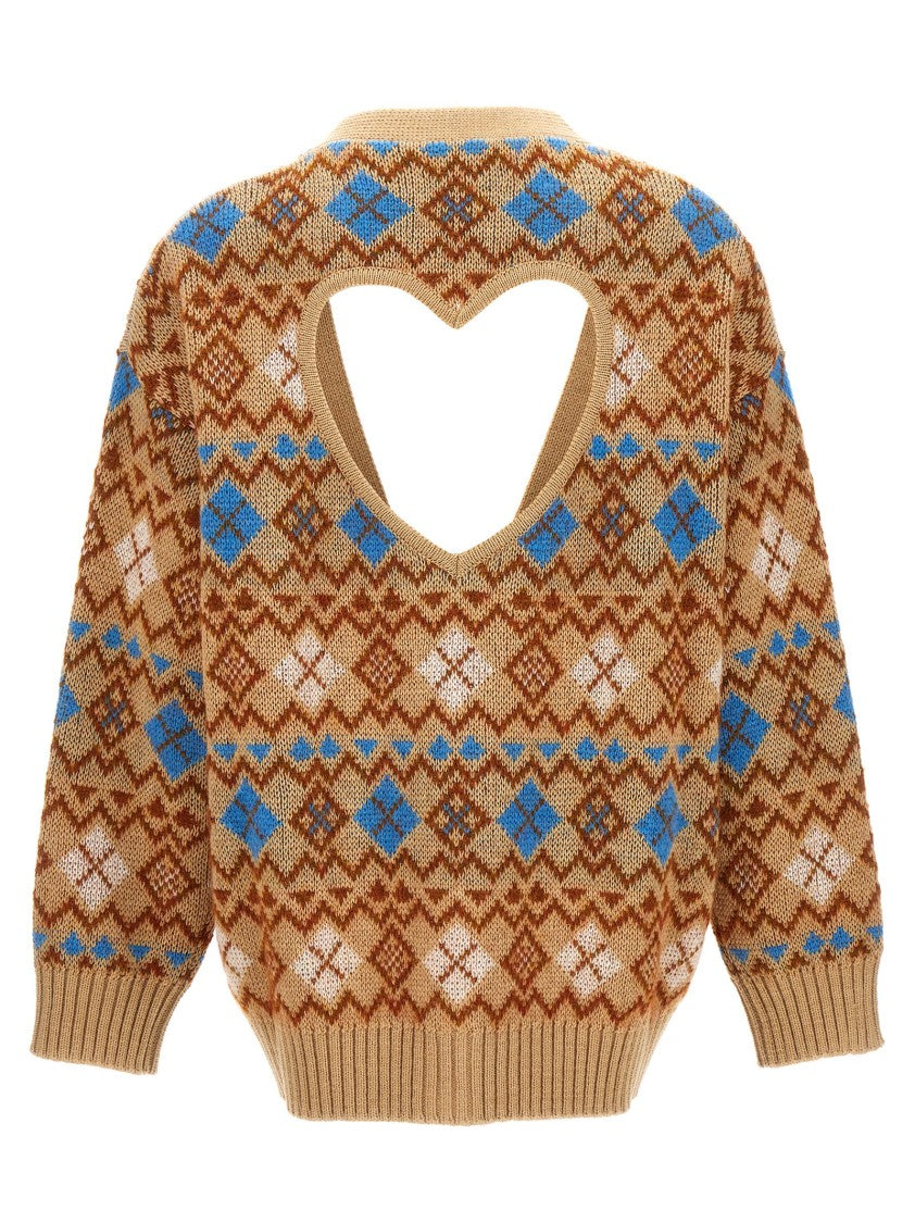 Dsquared2 'Heart Vintage Shetland' Cardigan