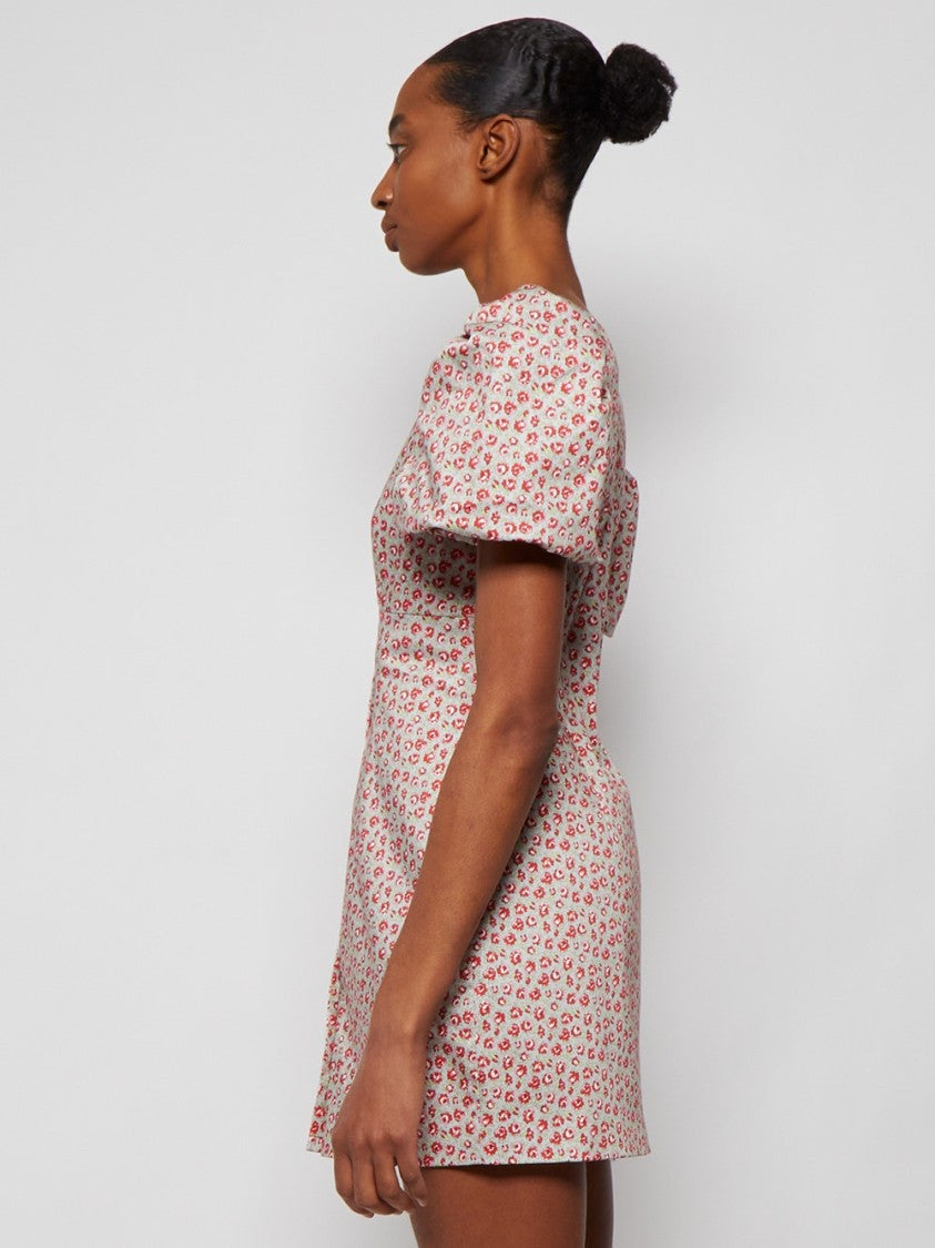 Lhd Pedra Bonita Dress Rose Print