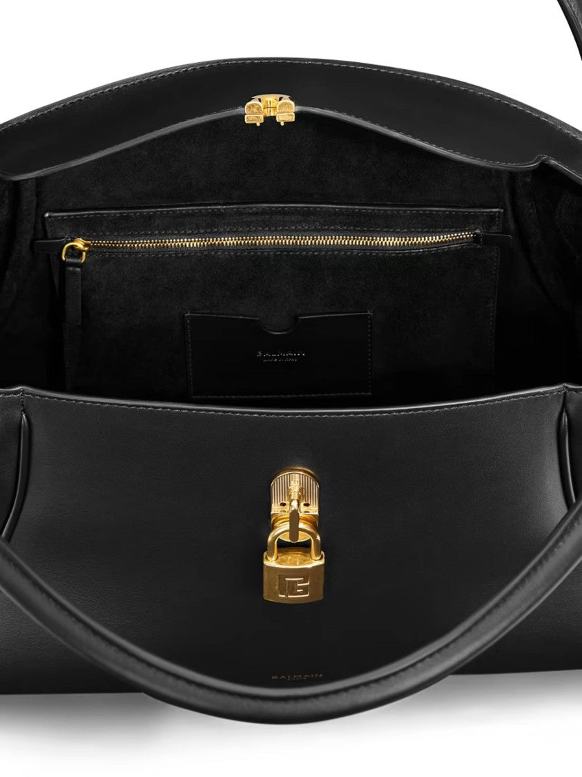 Balmain Classic Handle Winged Handbag