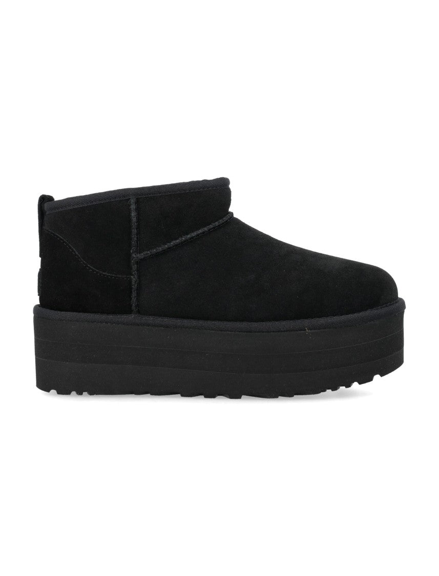 Ugg Ultra Mini Platform Suede Ankle Boots