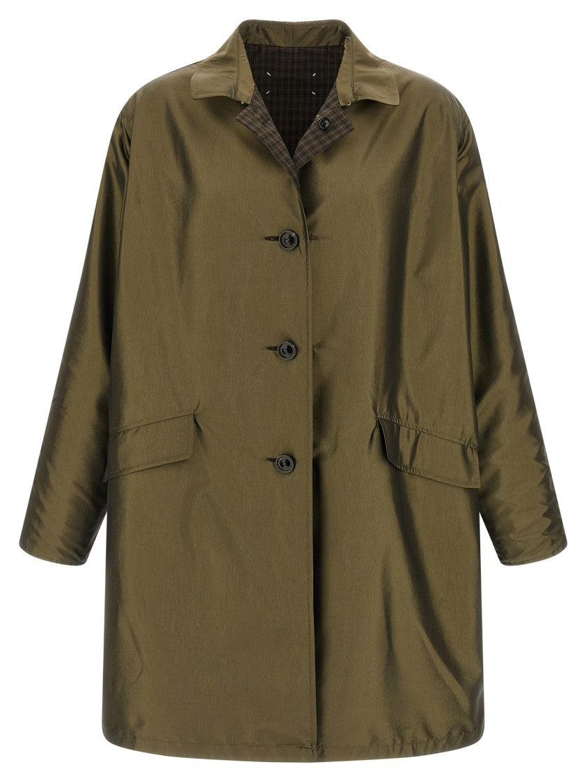 Maison Margiela 'Four Stitches' Reversible Trench Coat
