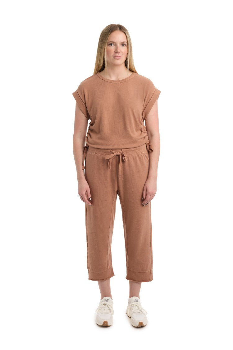 Wilt Crop Raw Jogger Easy Fit Pants