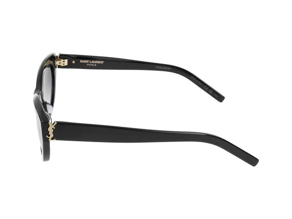Saint Laurent Black Bold Cat-Eye Sunglasses