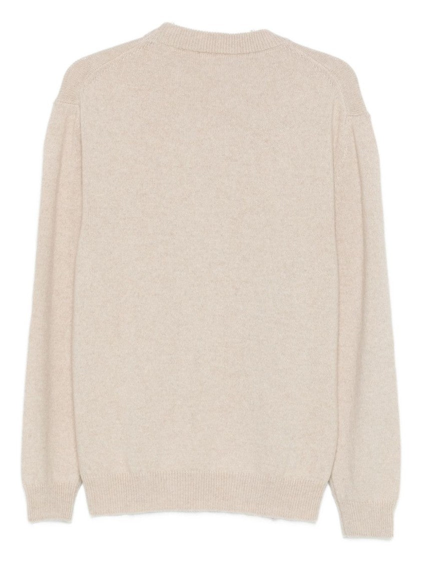 Daniele Fiesoli Brown Cashmere Sweater
