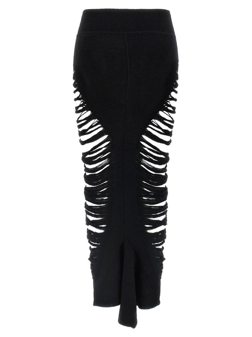 Rick Owens 'Calf Dauphine' Skirt