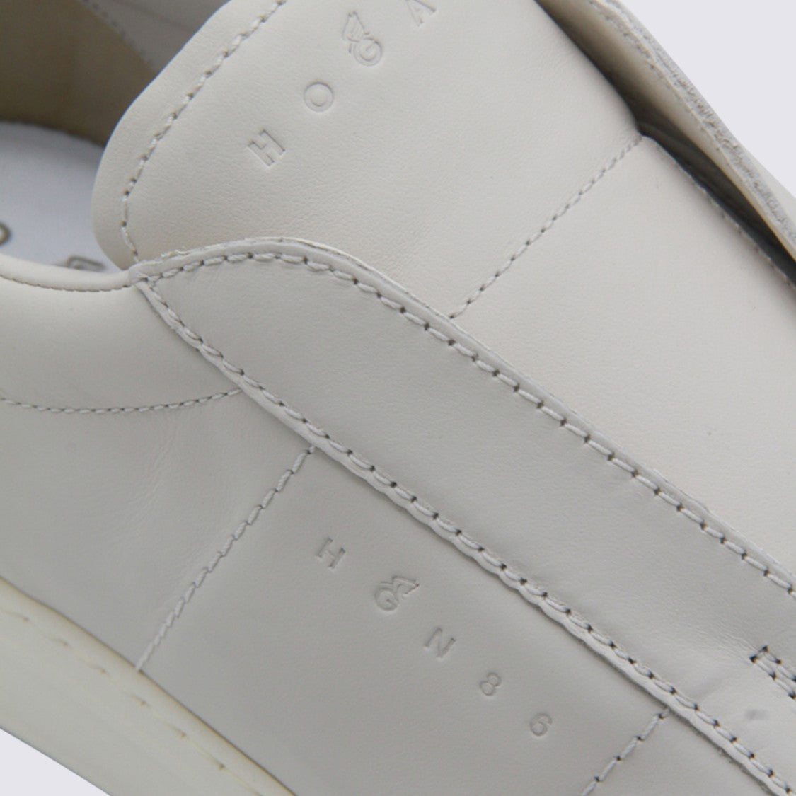 Hogan Minimalist Leather Sneakers