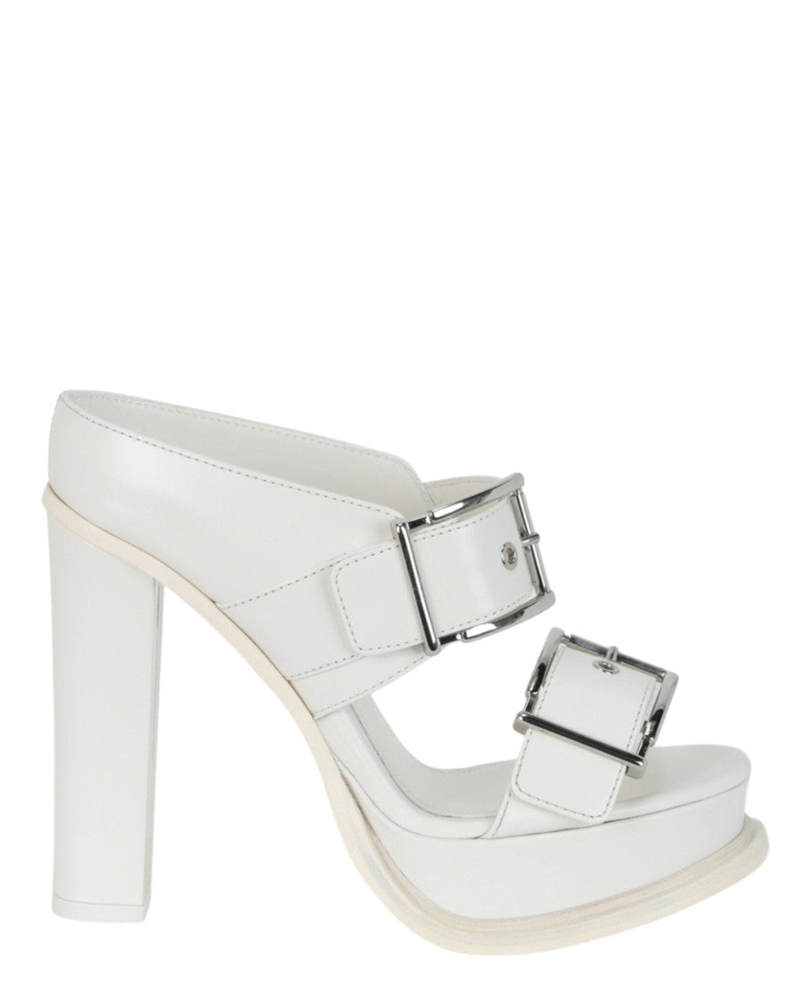 Alexander Mcqueen Boxcar Leather Sandals