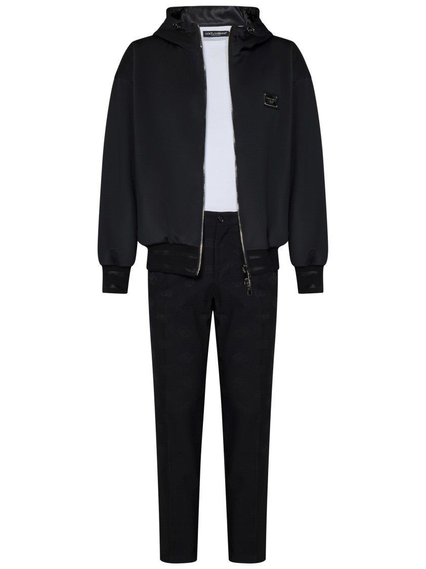 Dolce & Gabbana Tailored Black Trousers