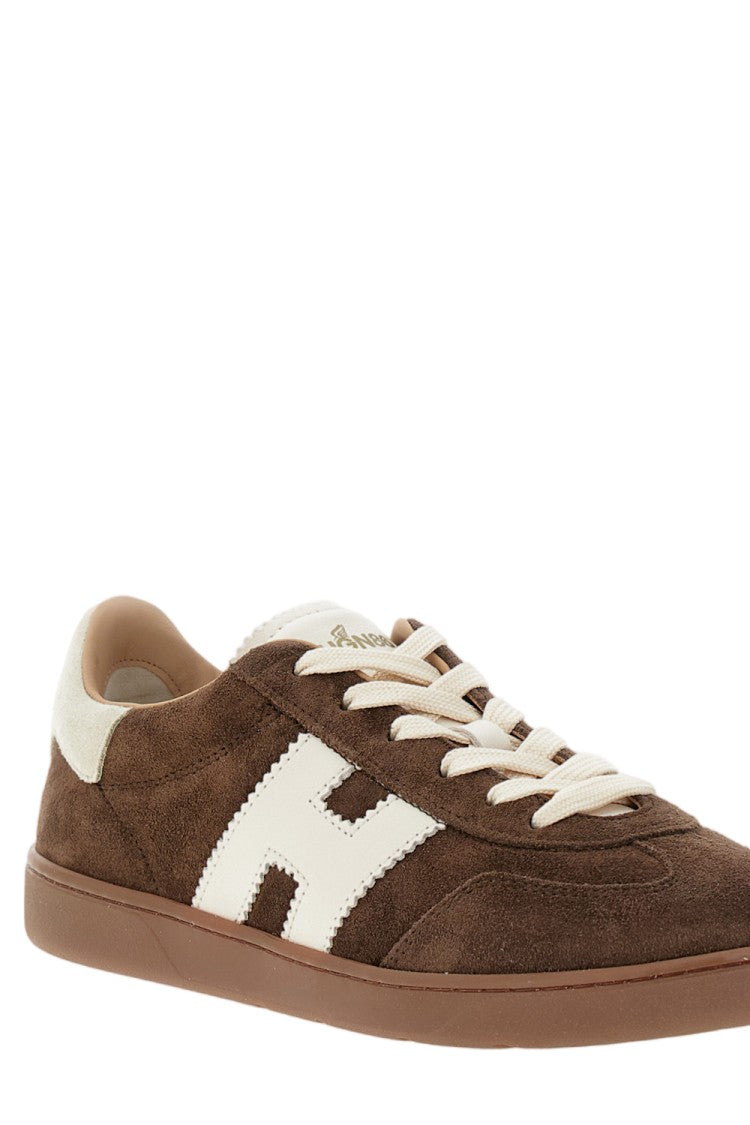 Hogan Low-Top Sneakers With Contrasting White Accents And Prominent 'H' Logo