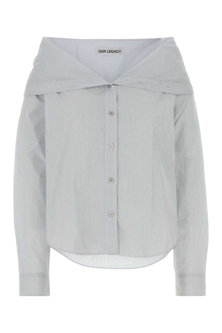 Our Legacy Embroidered Poplin Shirt