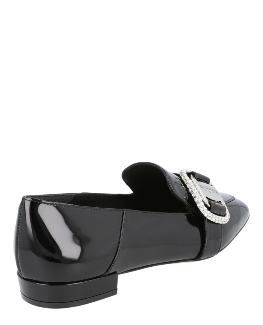 Ferragamo Wang 10 Patent Leather Loafers