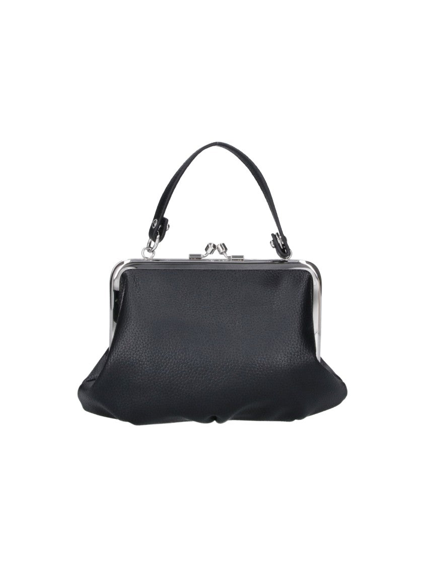 Vivienne Westwood Granny Frame Studded Faux-Leather Handbag
