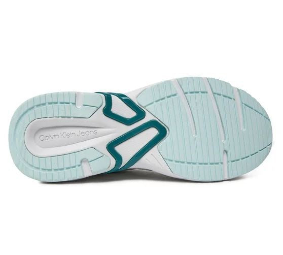 Calvin Klein Crisp White Sneakers With Modern Silhouette