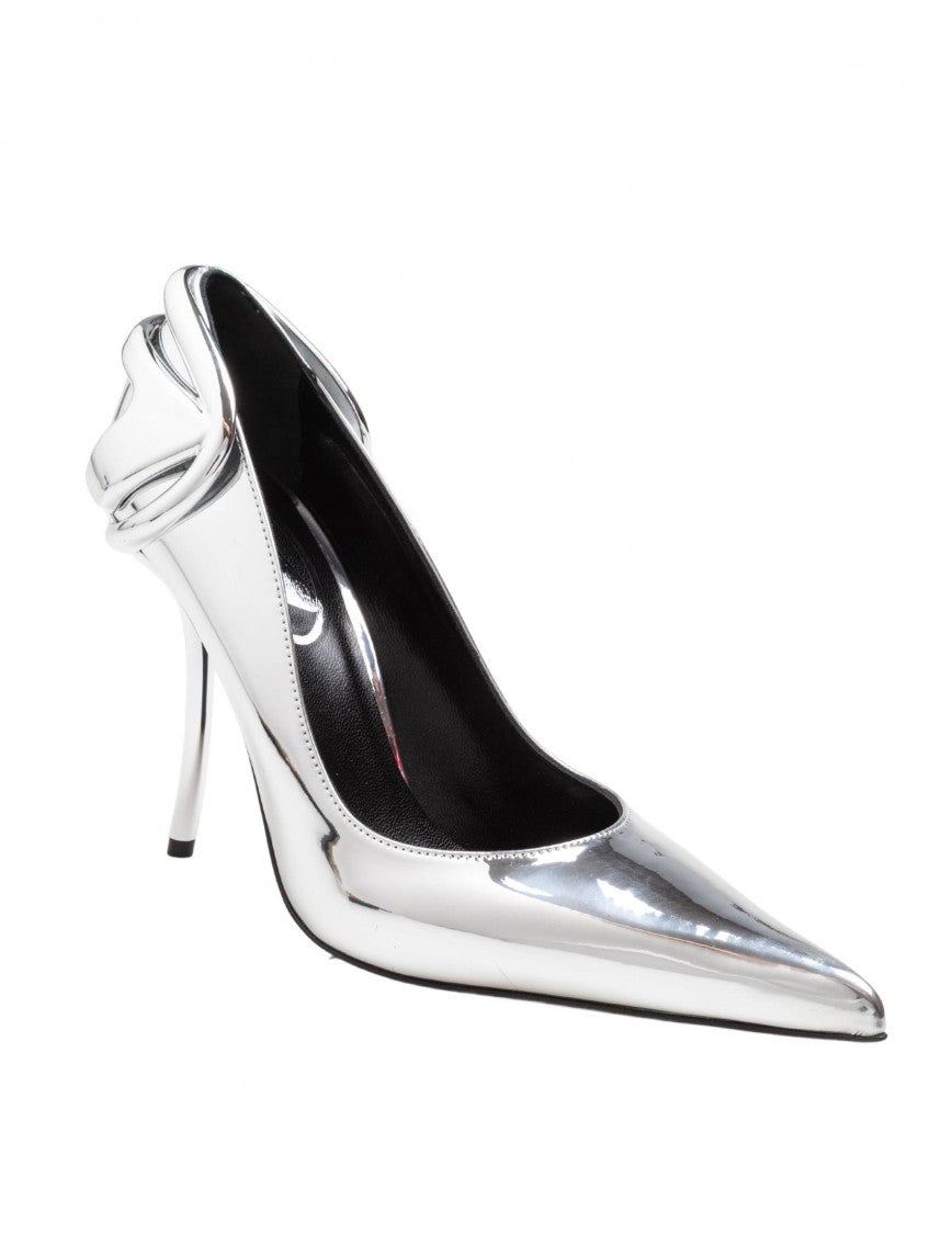 Diesel Metallic Leather Pumps