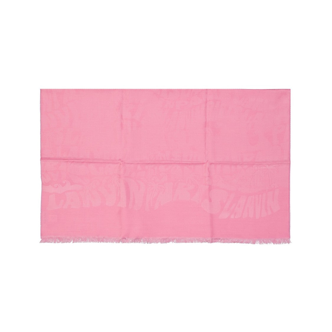 Lanvin Silk And Wool Scarf