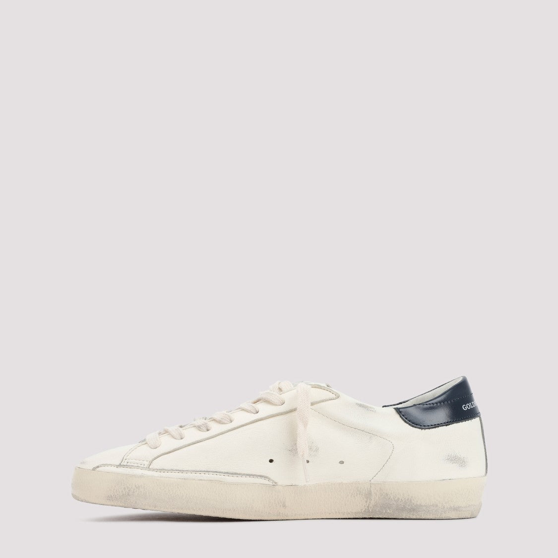 Golden Goose Beige Superstar Leather Sneakers