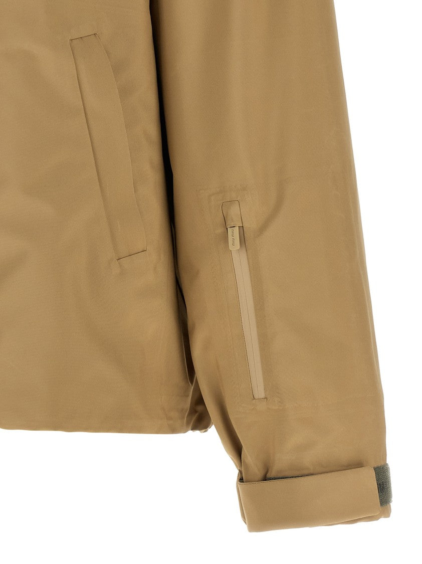 Miu Miu Tech Canvas Windbreaker
