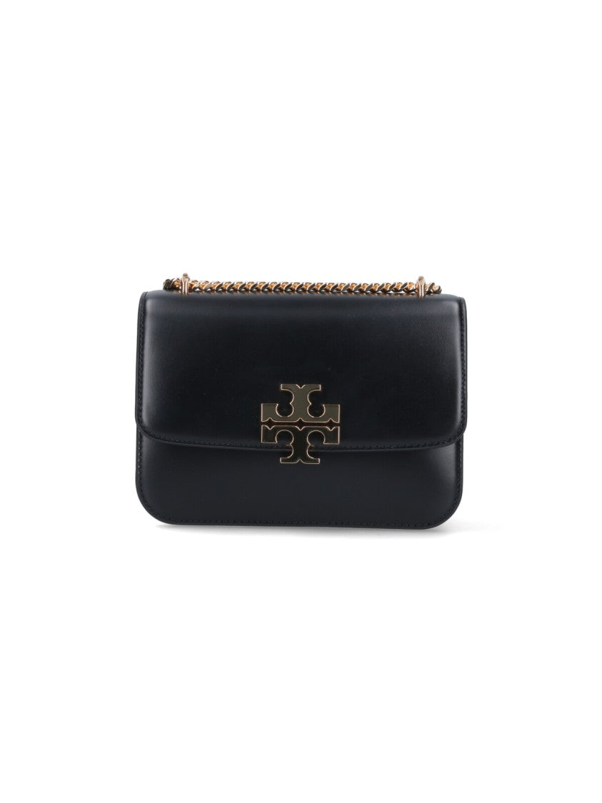 Tory Burch Small Black Leather Crossbody Bag