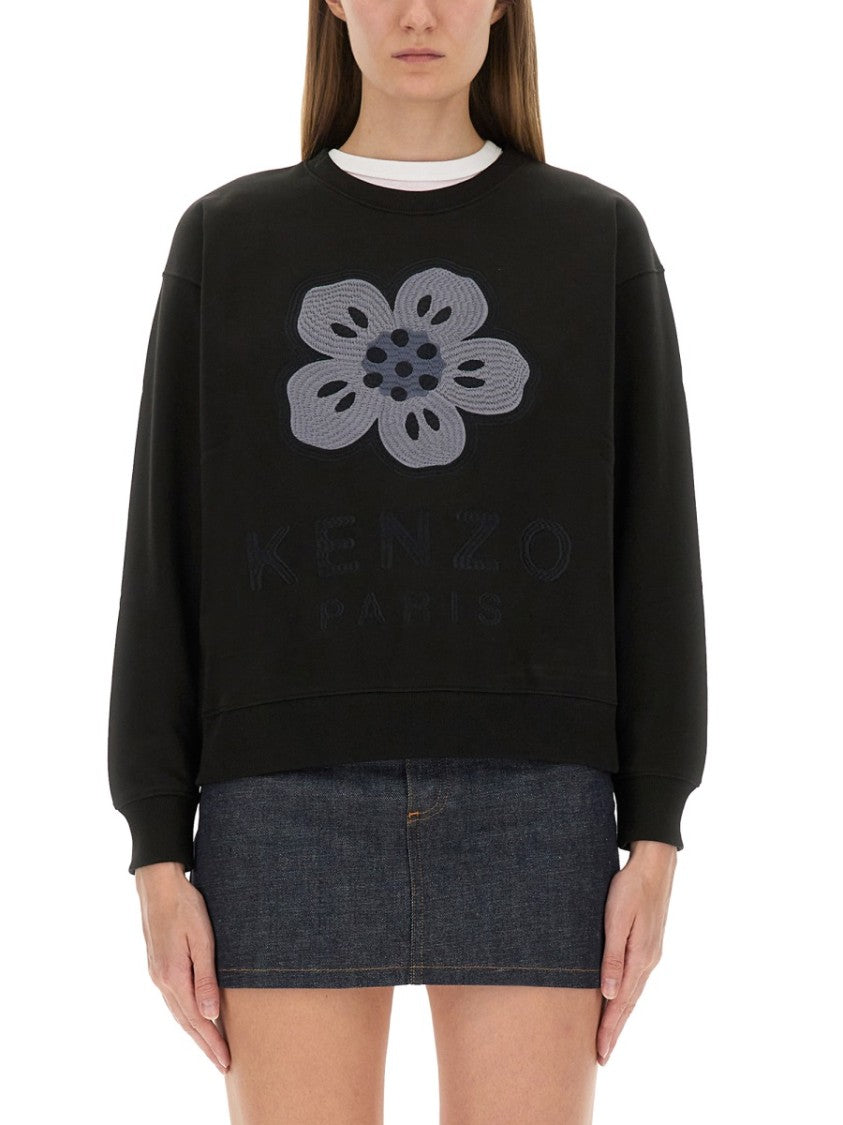 Kenzo "Boke Flower" Embroidered Sweatshirt