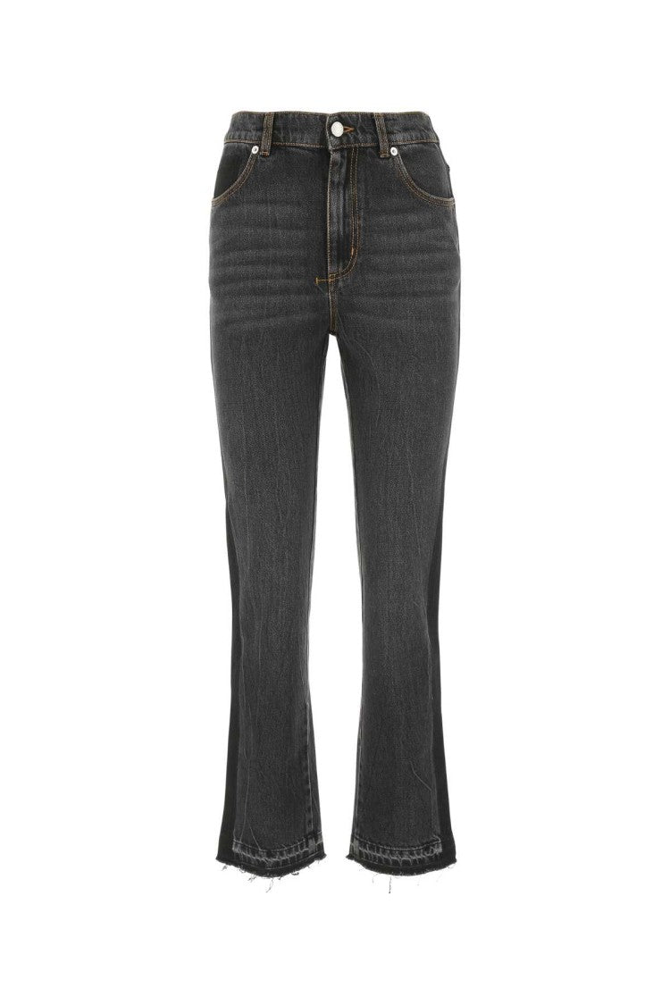 Alexander Mcqueen Black Denim Jeans