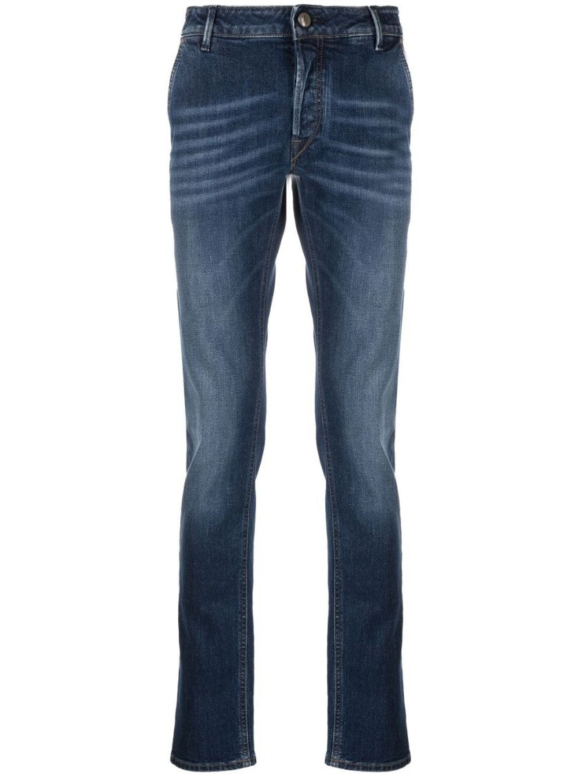 Handpicked Stonewashed Slim Jeans